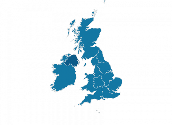 Northern Ireland Map